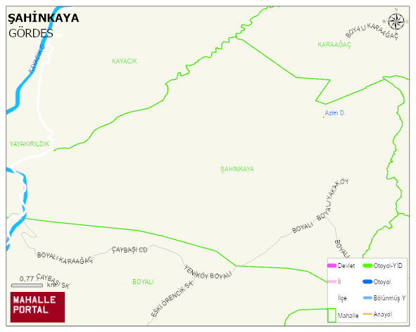 ŞAHİNKAYA Mahallesi Haritası | Uydu Görüntüsü ve Harita Detayları