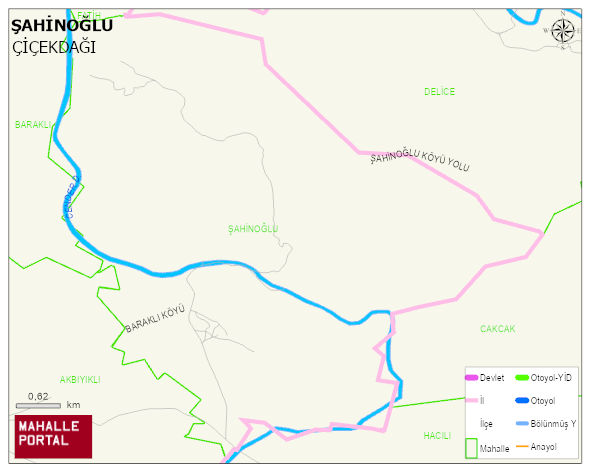 ŞAHİNOĞLU Köyü Haritası | Güncel Mahalle ve Köy Haritası