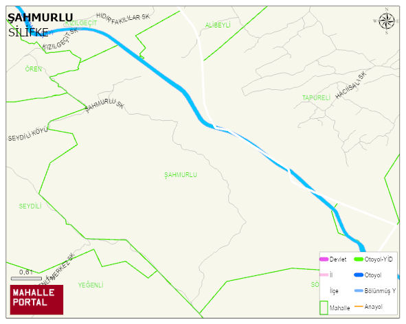 ŞAHMURLU Mahallesi Haritası | Uydu Görüntüsü ve Harita Detayları
