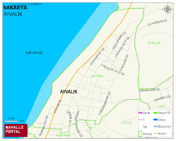 SAKARYA Mahallesi Haritası | Mahalle Sokak Haritası