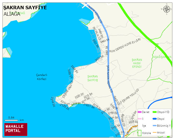 YENİŞAKRAN Mahallesi Haritası | Detaylı Köy ve Mahalle Görünümü