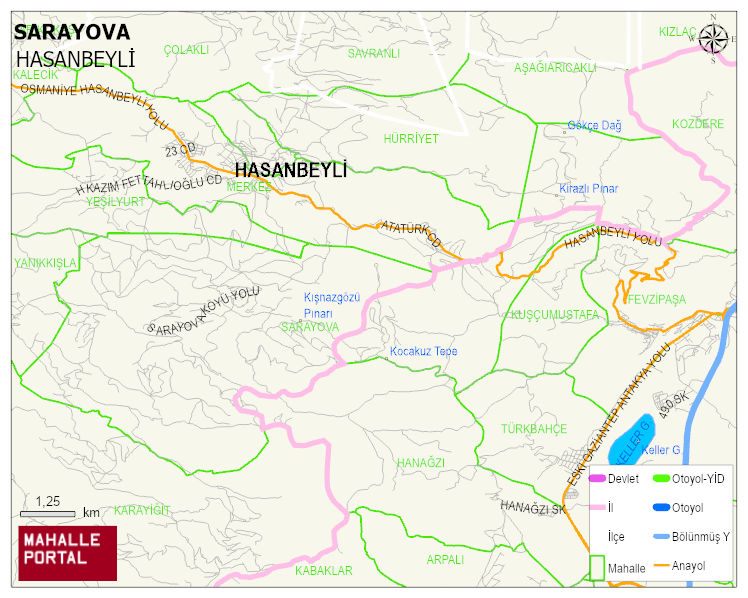 SARAYOVA Köyü Haritası | Uydu Görüntüsü ve Harita Detayları