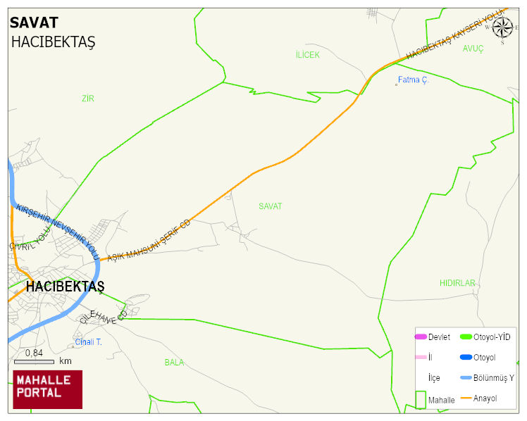 SAVAT Mahallesi Haritası | İnteraktif Köy ve Mahalle Sınırları