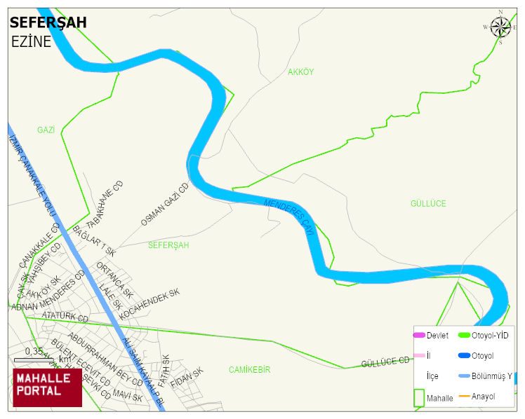 SEFERŞAH Mahallesi Haritası | Yükselti ve Doğa Özellikleri