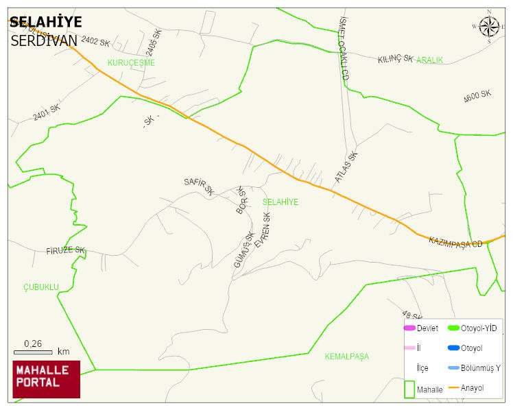 SELAHİYE Mahallesi Haritası | Güncel Mahalle ve Köy Haritası