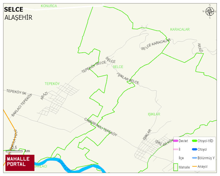 SELCE Mahallesi Haritası | Dağlar, Ovalar ve Akarsu Bilgileri