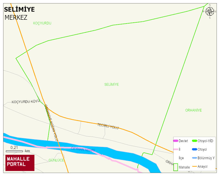SELİMİYE Köyü Haritası | Mahalle Sokak Haritası