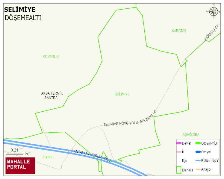 SELİMİYE Mahallesi Haritası | Mahalle Sokak Haritası