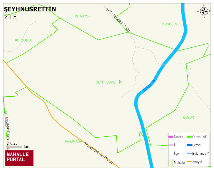 ŞEYHNUSRETTİN Köyü Haritası | İnteraktif Köy ve Mahalle Sınırları