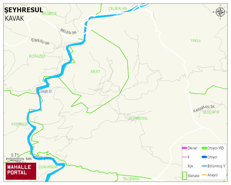 ŞEYHRESUL Mahallesi Haritası | Uydu Görüntüsü ve Harita Detayları