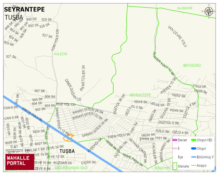 SEYRANTEPE Mahallesi Haritası | Mahalle Sokak Haritası
