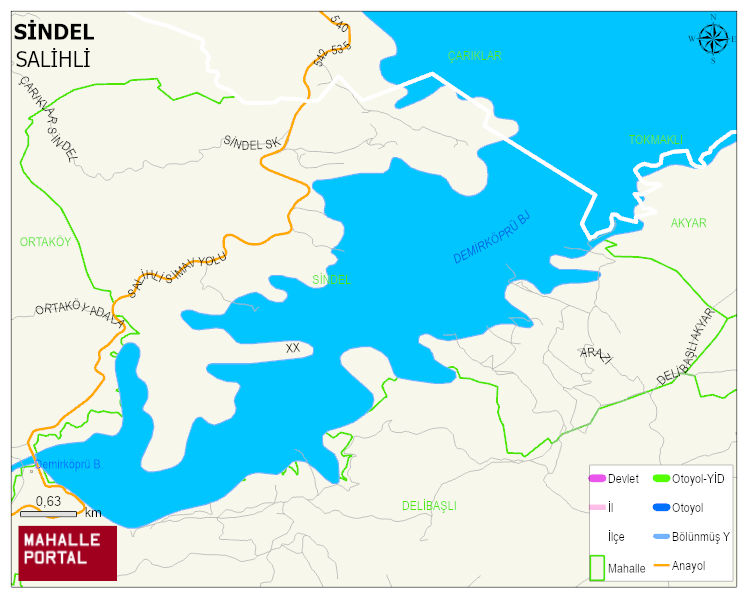 SİNDEL Mahallesi Haritası | Uydu Görüntüsü ve Harita Detayları