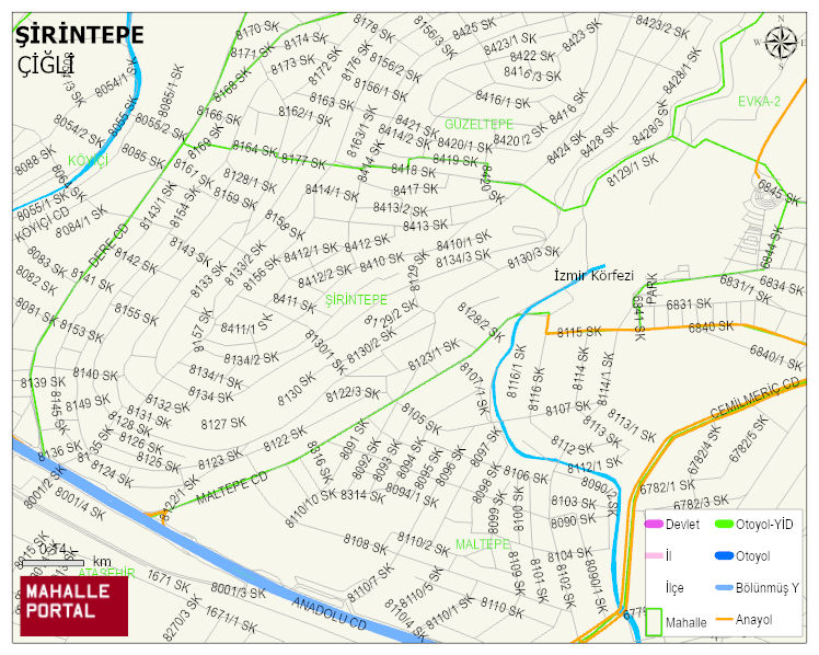 ŞİRİNTEPE Mahallesi Haritası | Detaylı Köy ve Mahalle Görünümü