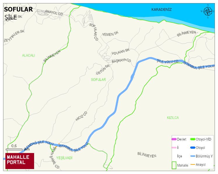 SOFULAR Mahallesi Haritası | Dağlar, Ovalar ve Akarsu Bilgileri