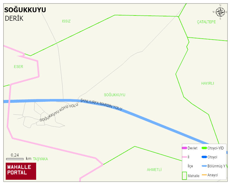SOĞUKKUYU Mahallesi Haritası | Mahalle ve Köy Sınırı