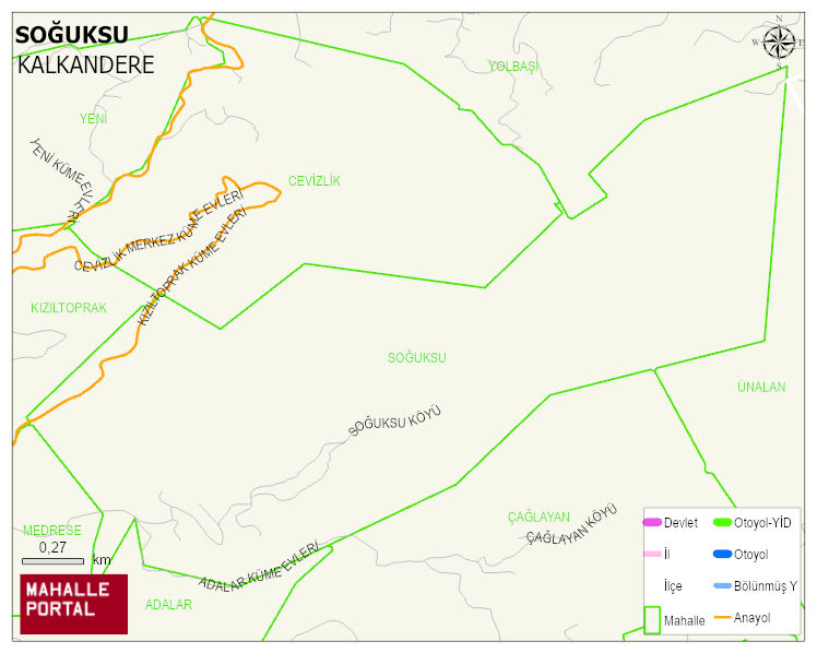 SOĞUKSU Mahallesi Haritası | Mahalle Sokak Haritası