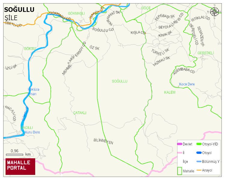 SOĞULLU Mahallesi Haritası | Mahalle Sokak Haritası