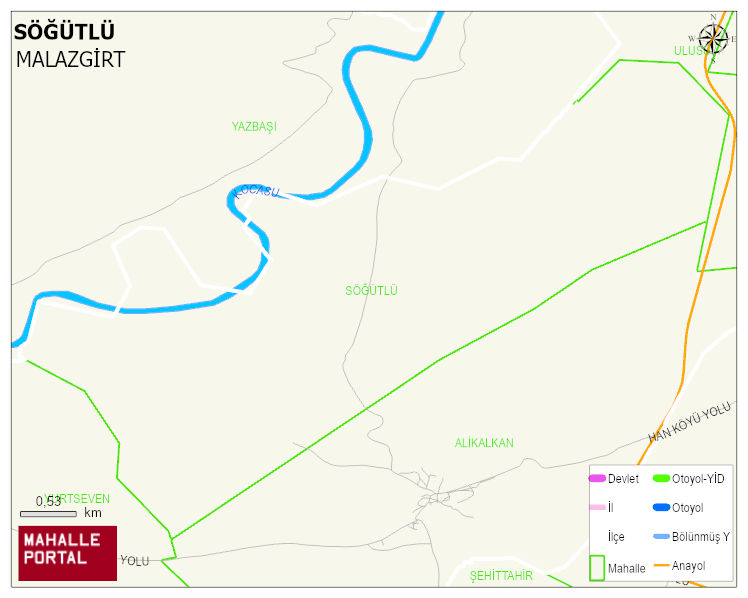 SÖĞÜTLÜ Köyü Haritası | İnteraktif Köy ve Mahalle Sınırları