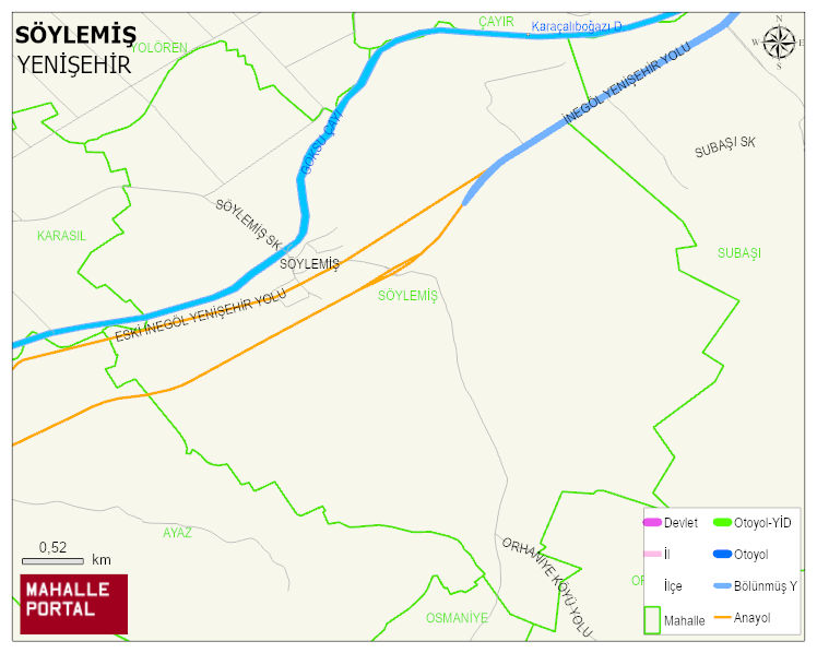 SÖYLEMİŞ Mahallesi Haritası | Mahalle Sokak Haritası