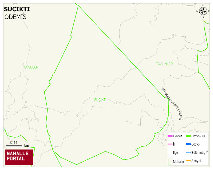 SUÇIKTI Mahallesi Haritası | Sayısal Bölge Görünümü