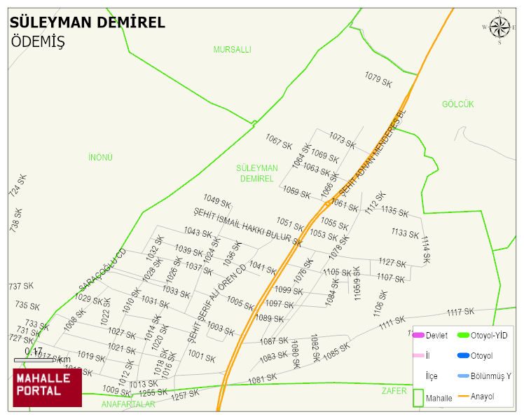 SÜLEYMAN DEMİREL Mahallesi Haritası | Uydu Görüntüsü ve Harita Detayları