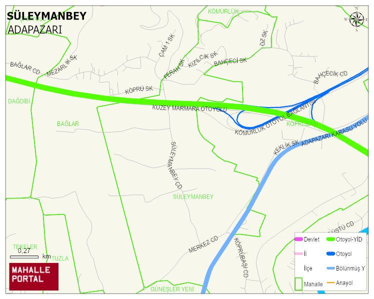 SÜLEYMANBEY Mahallesi Haritası | Detaylı Köy ve Mahalle Görünümü