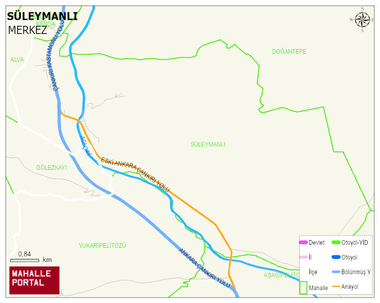 SÜLEYMANLI Köyü Haritası | Detaylı Köy ve Mahalle Görünümü