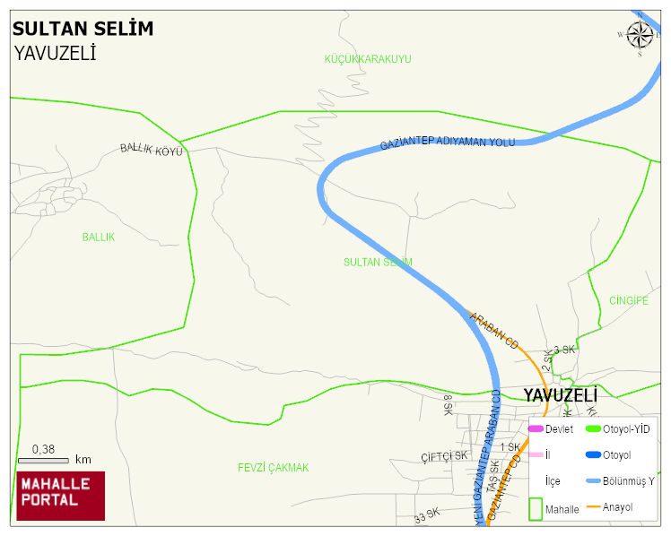 SULTAN SELİM Mahallesi Haritası | Uydu Görüntüsü ve Harita Detayları