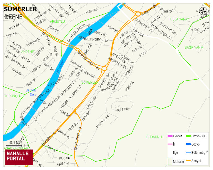 SÜMERLER Mahallesi Haritası | Detaylı Köy ve Mahalle Görünümü