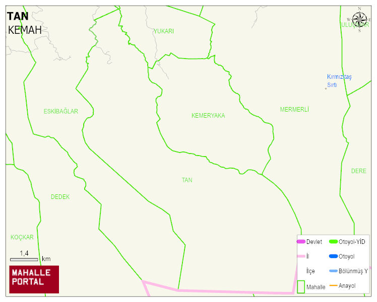 TAN Köyü Haritası | Uydu Görüntüsü ve Harita Detayları