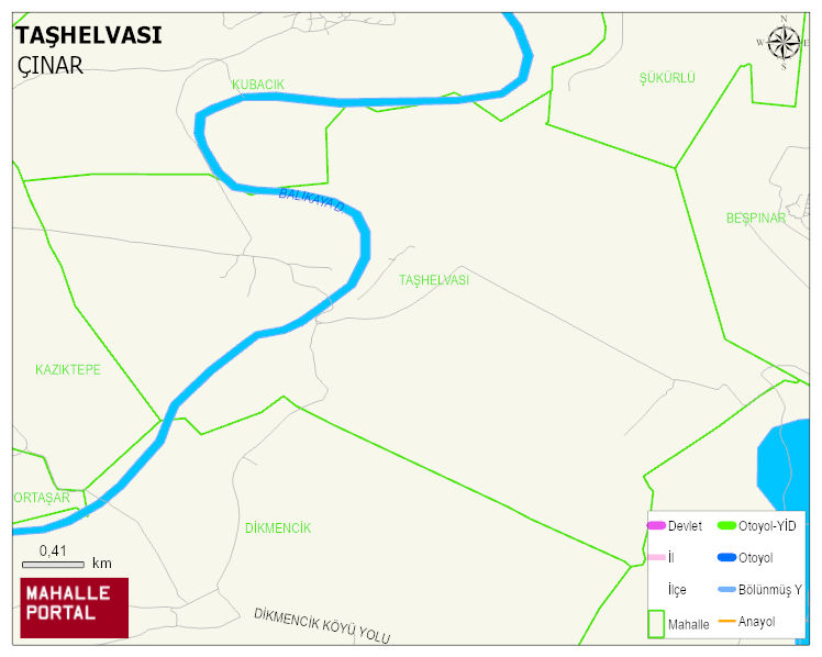 TAŞHELVASI Mahallesi Haritası | Dağlar, Ovalar ve Akarsu Bilgileri