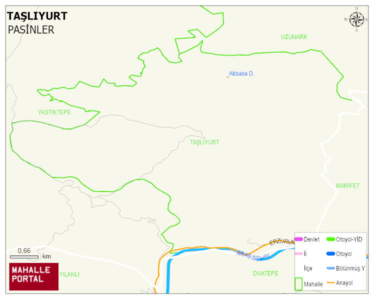 TAŞLIYURT Mahallesi Haritası | Sayısal Bölge Görünümü