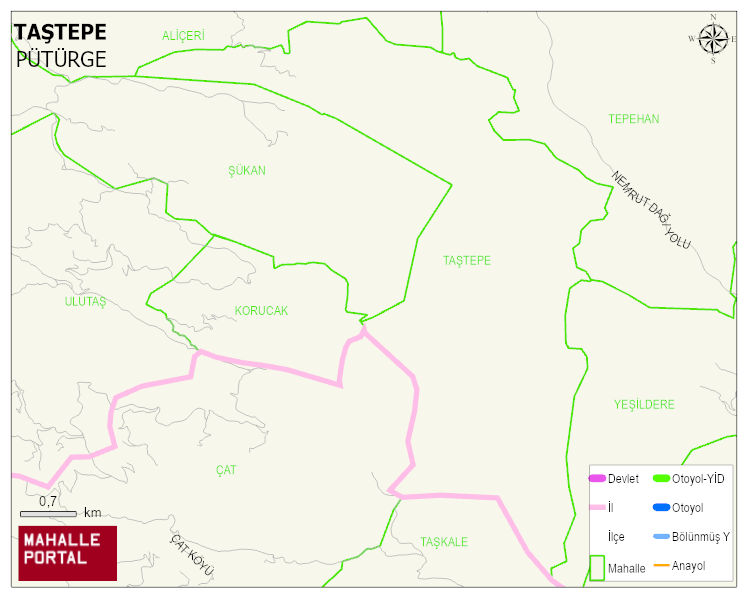 TAŞTEPE Mahallesi Haritası | Mahalle ve Köy Sınırı