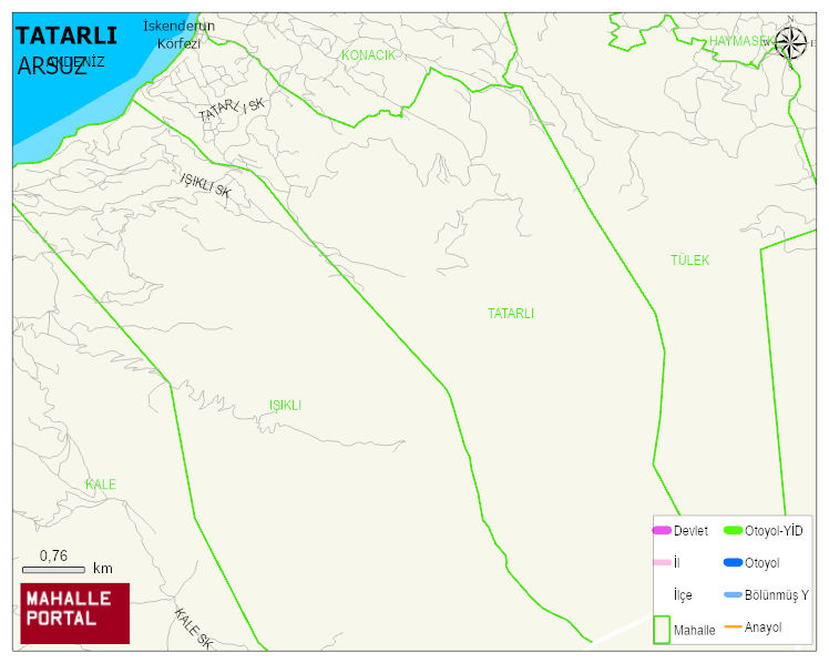 TATARLI Mahallesi Haritası | Uydu Görüntüsü ve Harita Detayları