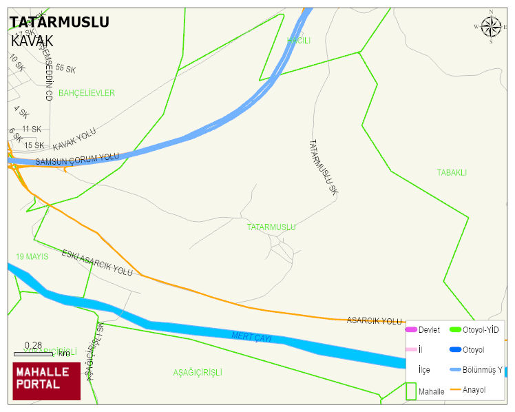 TATARMUSLU Mahallesi Haritası | Güncel Mahalle ve Köy Haritası