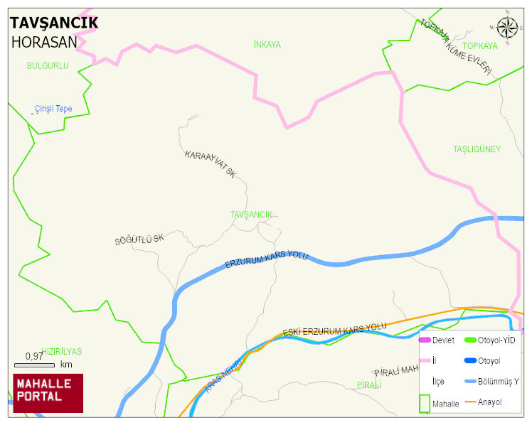 TAVŞANCIK Mahallesi Haritası | Güncel Mahalle ve Köy Haritası