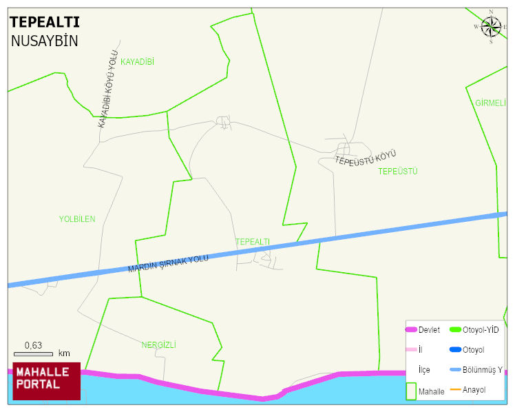 TEPEALTI Mahallesi Haritası | İnteraktif Köy ve Mahalle Sınırları