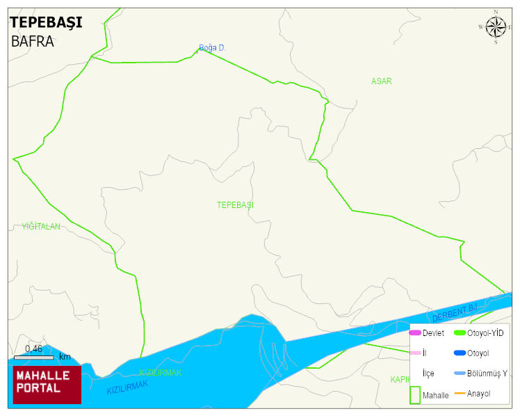 TEPEBAŞI Mahallesi Haritası | Uydu Görüntüsü ve Harita Detayları