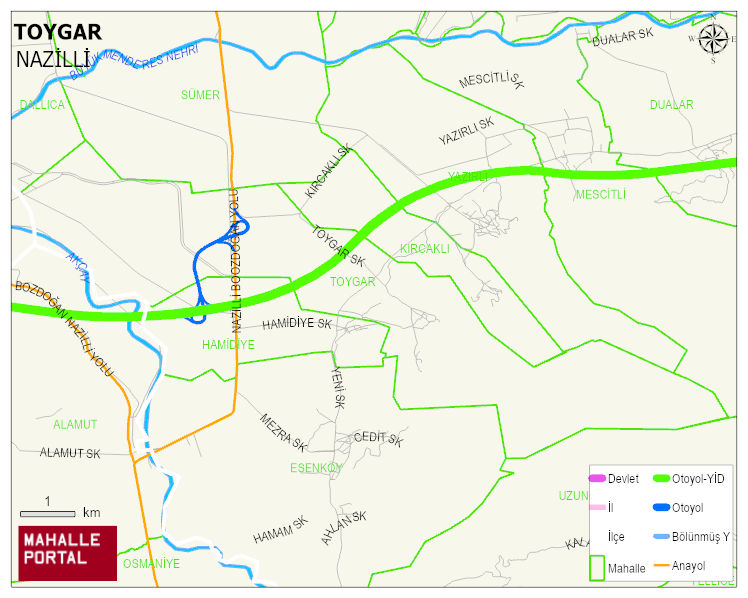 TOYGAR Mahallesi Haritası | Uydu Görüntüsü ve Harita Detayları