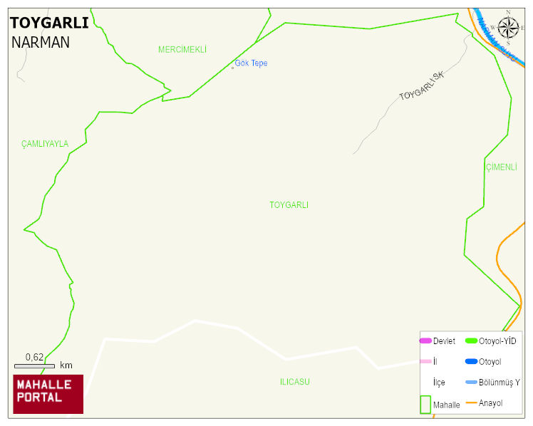 TOYGARLI Mahallesi Haritası | İnteraktif Köy ve Mahalle Sınırları