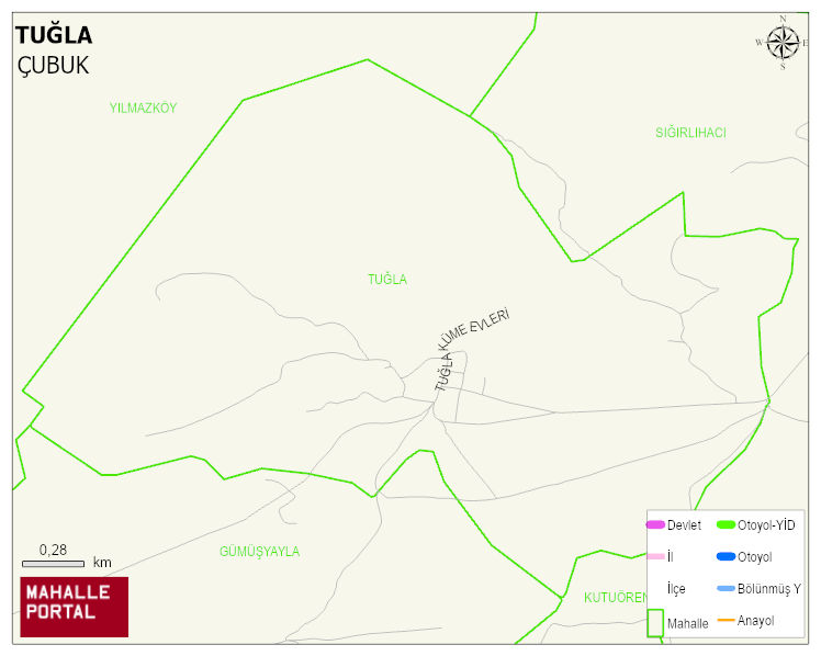 TUĞLA Mahallesi Haritası | Uydu Görüntüsü ve Harita Detayları