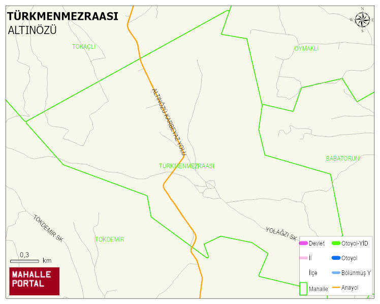 TÜRKMENMEZRASI Mahallesi Haritası | Uydu Görüntüsü ve Harita Detayları