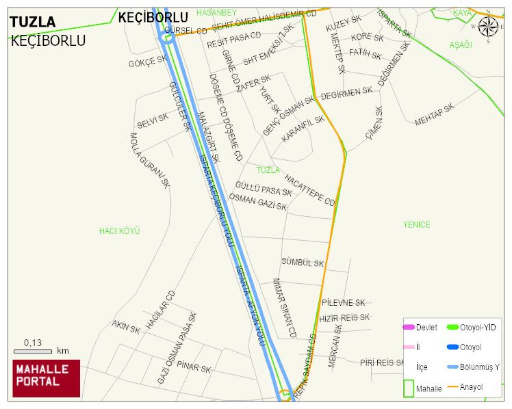 TUZLA Mahallesi Haritası | Uydu Görüntüsü ve Harita Detayları