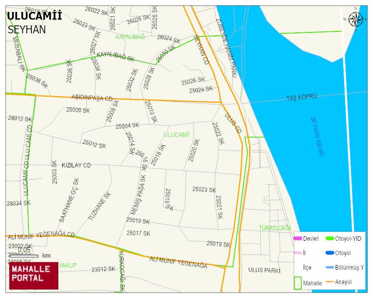ULUCAMİİ Mahallesi Haritası | Uydu Görüntüsü ve Harita Detayları