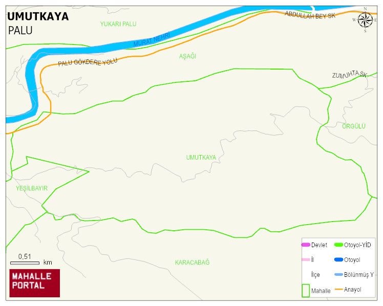UMUTKAYA Köyü Haritası | Uydu Görüntüsü ve Harita Detayları