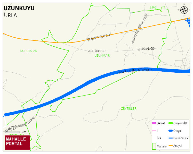 UZUNKUYU Mahallesi Haritası | Güncel Mahalle ve Köy Haritası