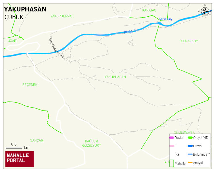 YAKUPHASAN Mahallesi Haritası | İnteraktif Köy ve Mahalle Sınırları