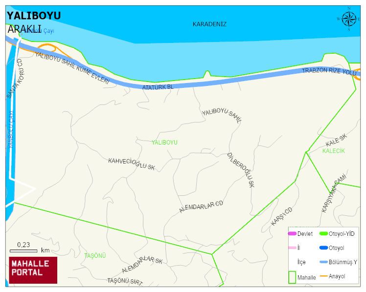 YALIBOYU Mahallesi Haritası | Uydu Görüntüsü ve Harita Detayları