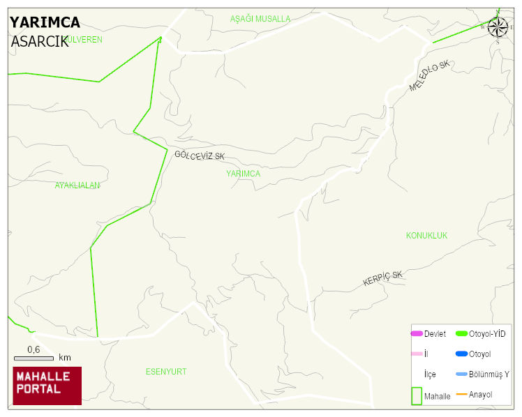 YARIMCA Mahallesi Haritası | Uydu Görüntüsü ve Harita Detayları