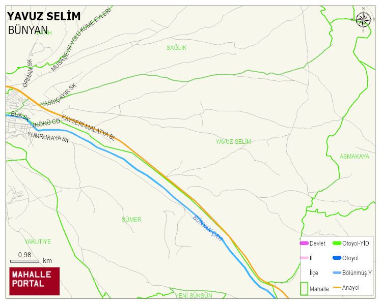 YAVUZ SELİM Mahallesi Haritası | Güncel Mahalle ve Köy Haritası